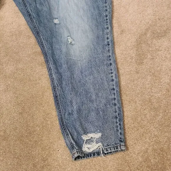 KanCan Light Wash Distressed Skinny Jeans Size 20 - Picture 3 of 11